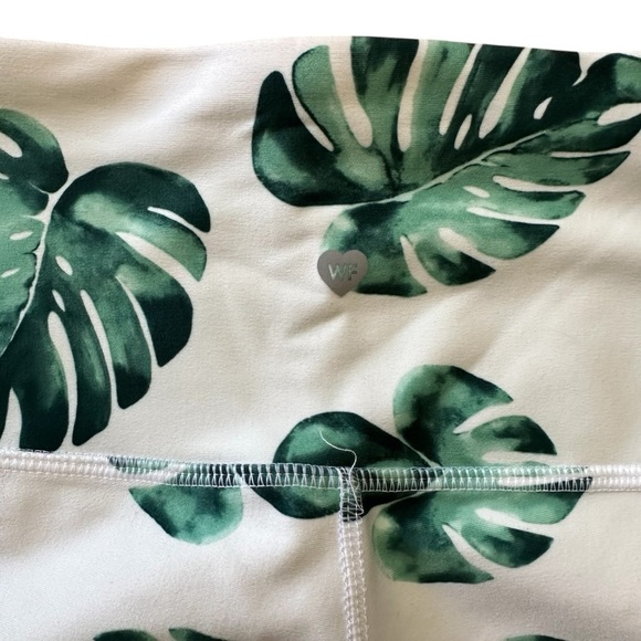 🌴 Wildfox Palm Contender compression Ankle Tights LARGE NWOT - Picture 6 of 8